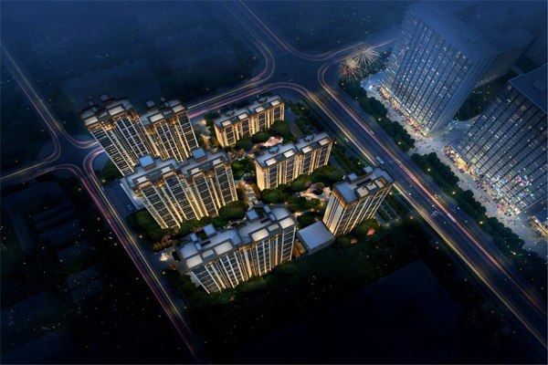 楼盘图-楼盘建筑物外景