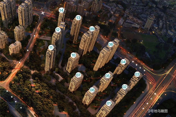 楼盘图-楼盘建筑物外景