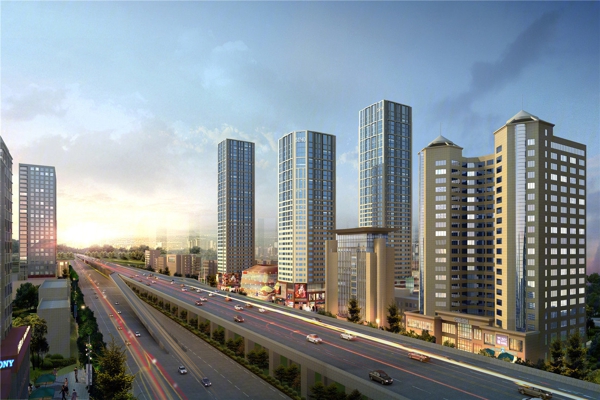 楼盘图-楼盘建筑物外景