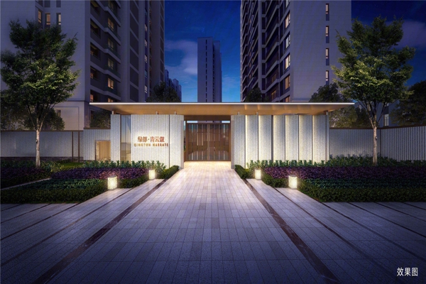楼盘图-楼盘建筑物外景