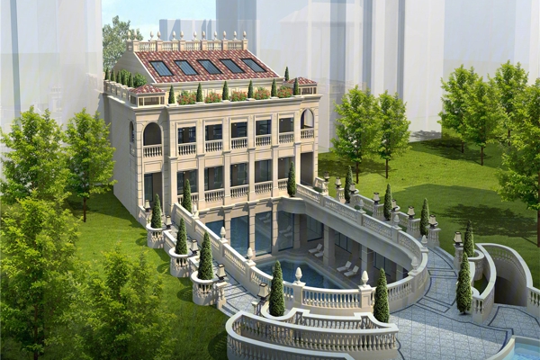 楼盘图-楼盘建筑物外景