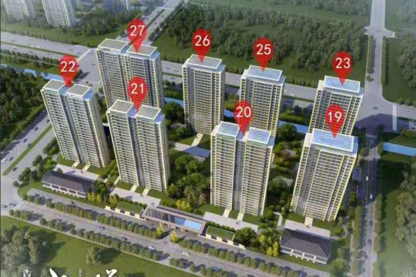 楼盘图-楼盘建筑物外景