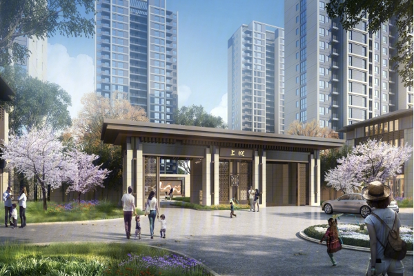 楼盘图-楼盘建筑物外景