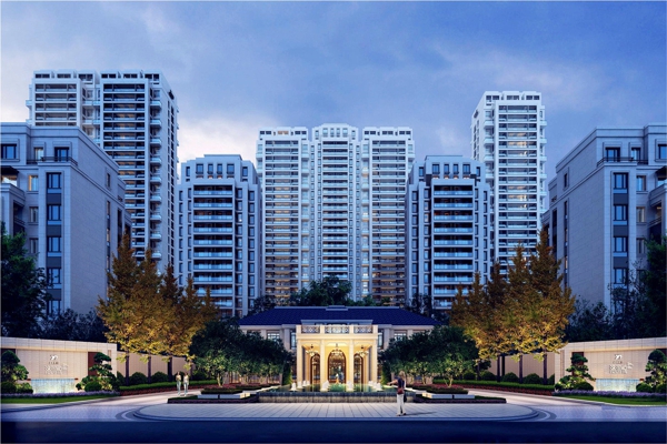 楼盘图-楼盘建筑物外景
