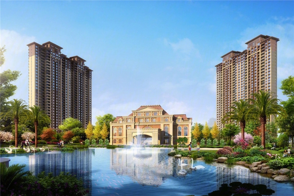 楼盘图-楼盘建筑物外景