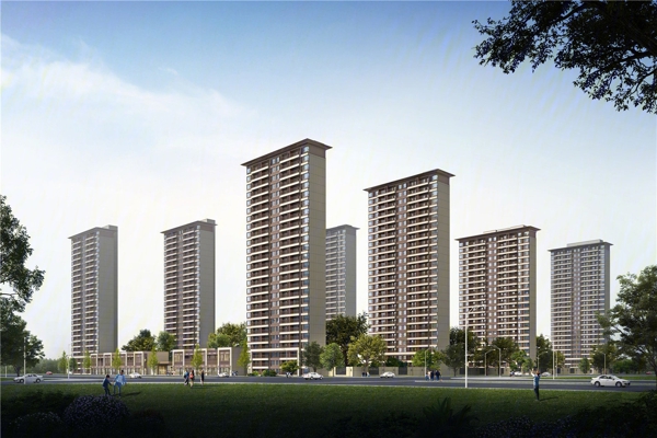 楼盘图-楼盘建筑物外景