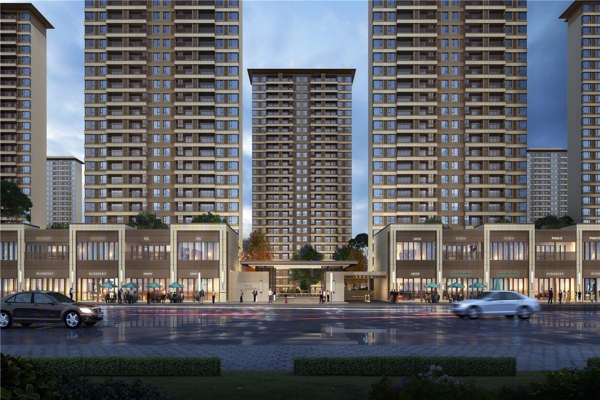 楼盘图-楼盘建筑物外景