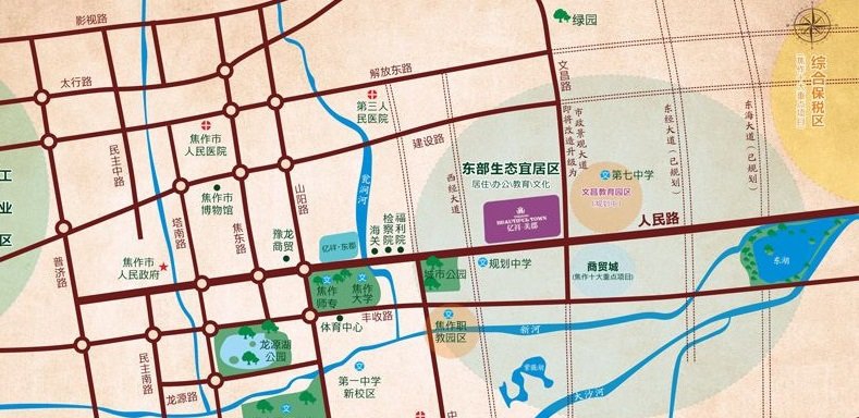 位置图-楼盘区位规划