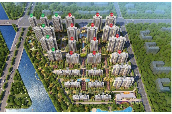 楼盘图-楼盘建筑物外景