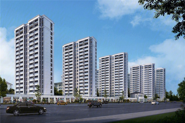 楼盘图-楼盘建筑物外景