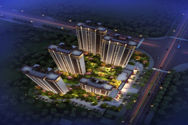 楼盘图-楼盘建筑物外景