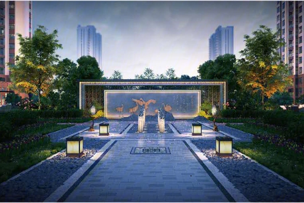 楼盘图-楼盘建筑物外景