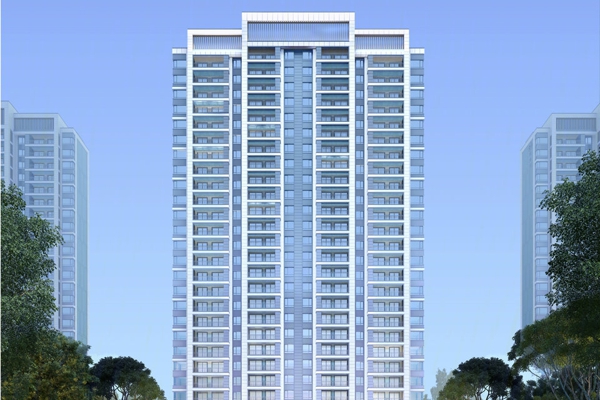 楼盘图-楼盘建筑物外景