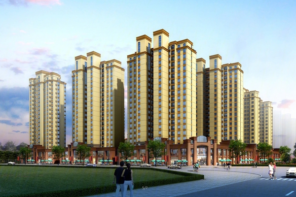 楼盘图-楼盘建筑物外景
