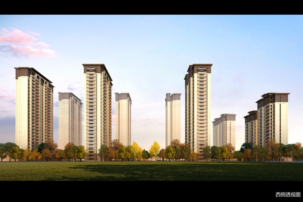 楼盘图-楼盘建筑物外景