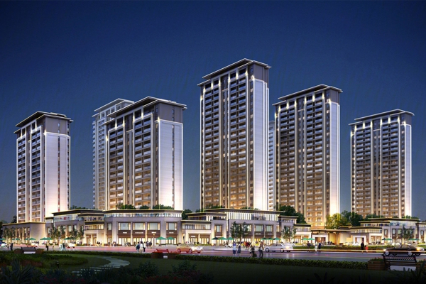楼盘图-楼盘建筑物外景
