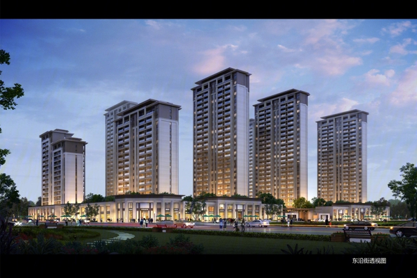 楼盘图-楼盘建筑物外景