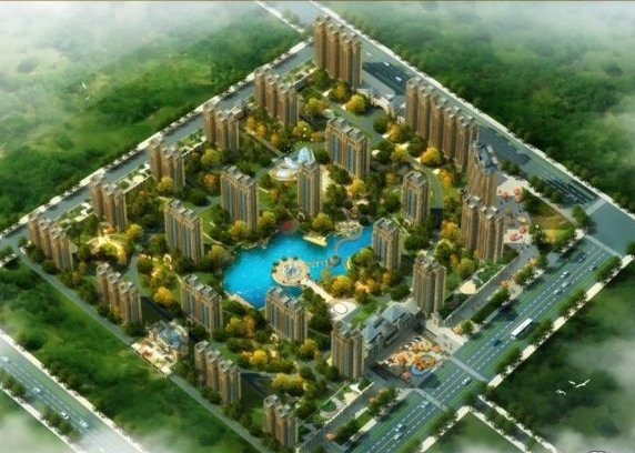 楼盘图-楼盘建筑物外景