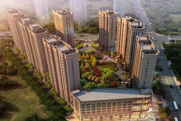 楼盘图-楼盘建筑物外景