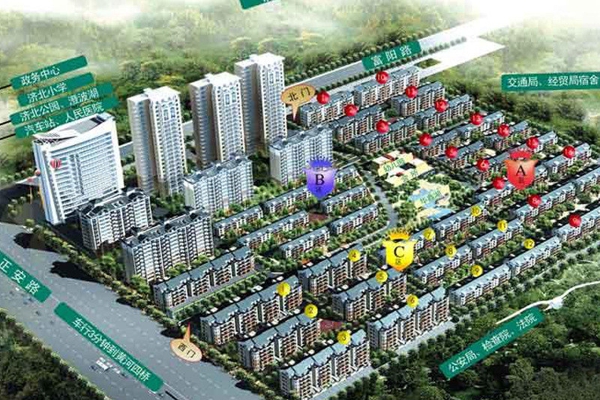 楼盘图-楼盘建筑物外景
