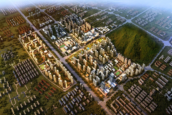 楼盘图-楼盘建筑物外景