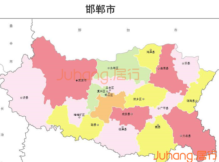 居行头条 > 浏览文章     邯郸市第五期城市总体规划(2015-2030年)中