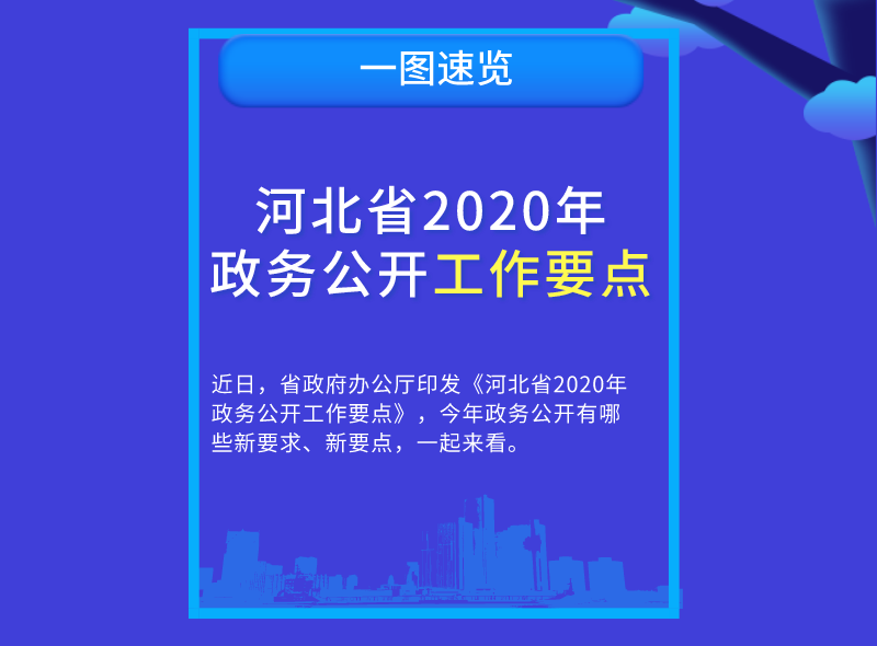 河北省2020年政务公开工作要点