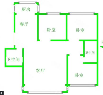 星城国际135平165万